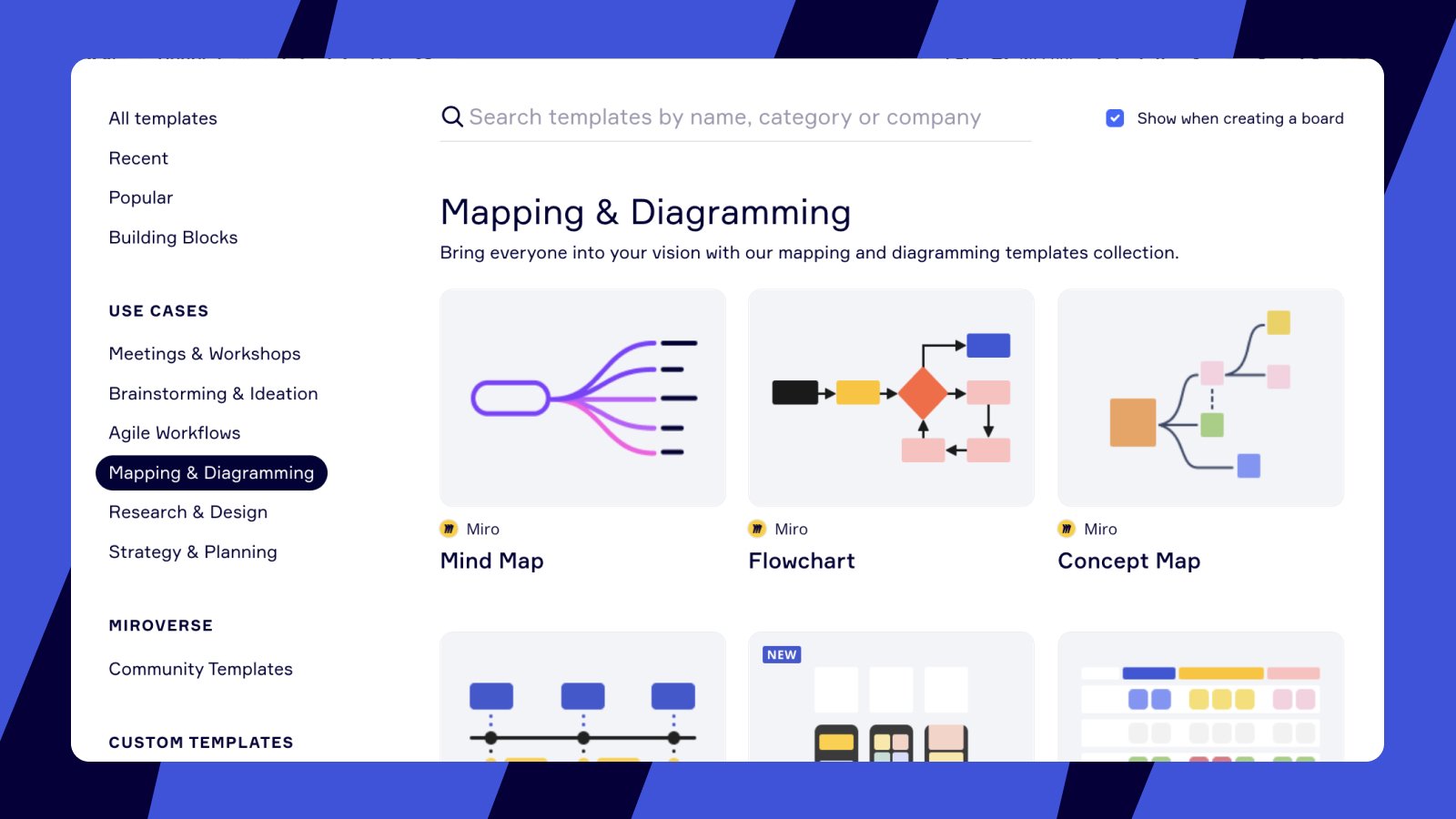 miro smart diagramming