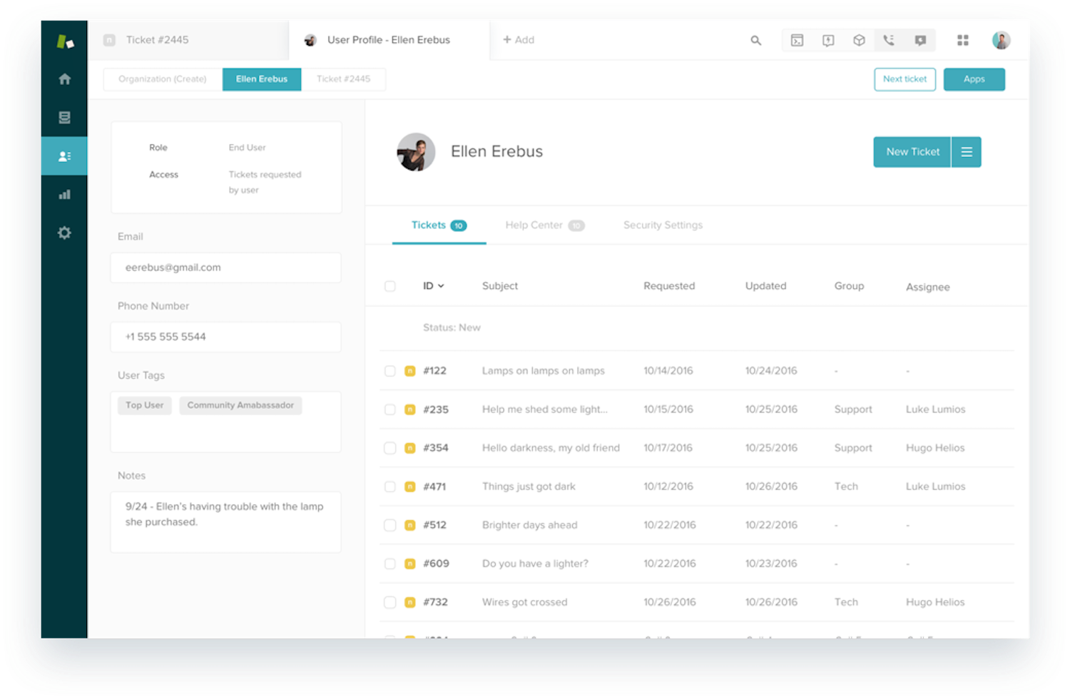 new zendesk interface