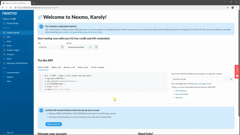 nexmo bulk sms sender nexmo bulk sms sender