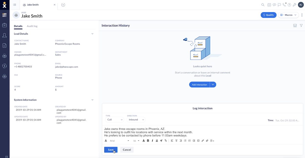 Nextiva CRM