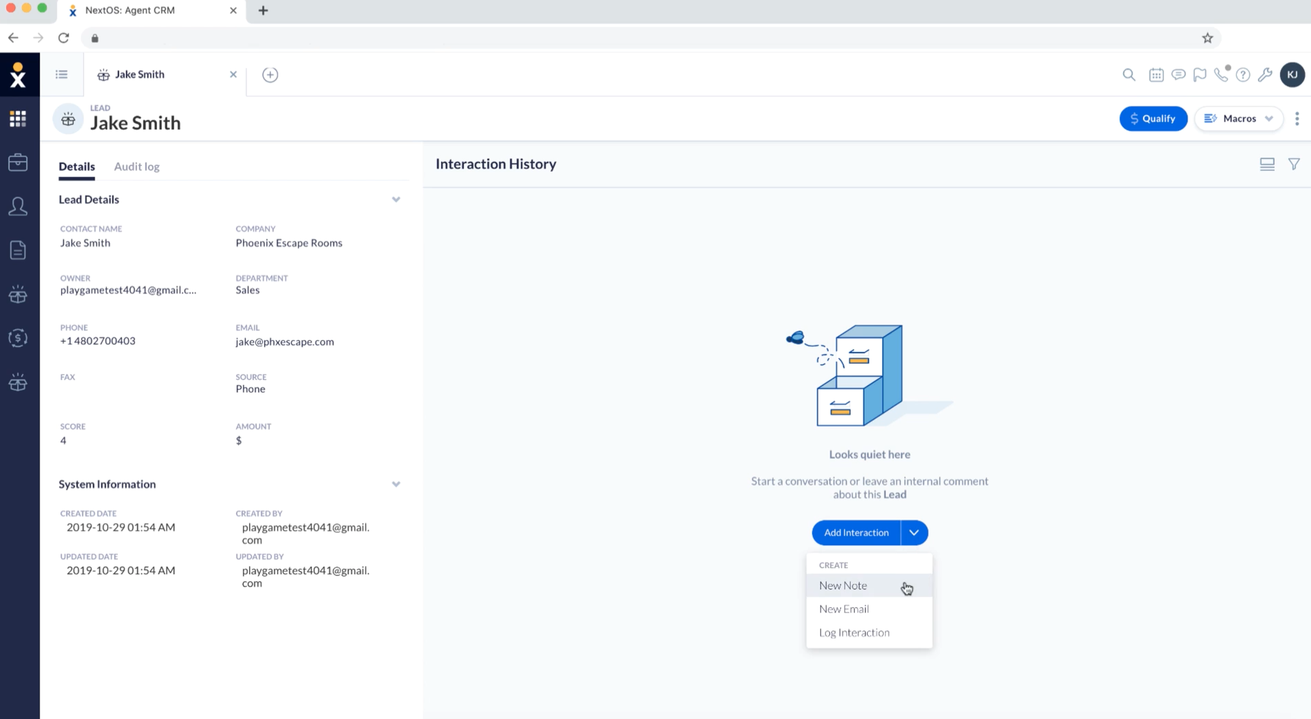 nextiva crm integration