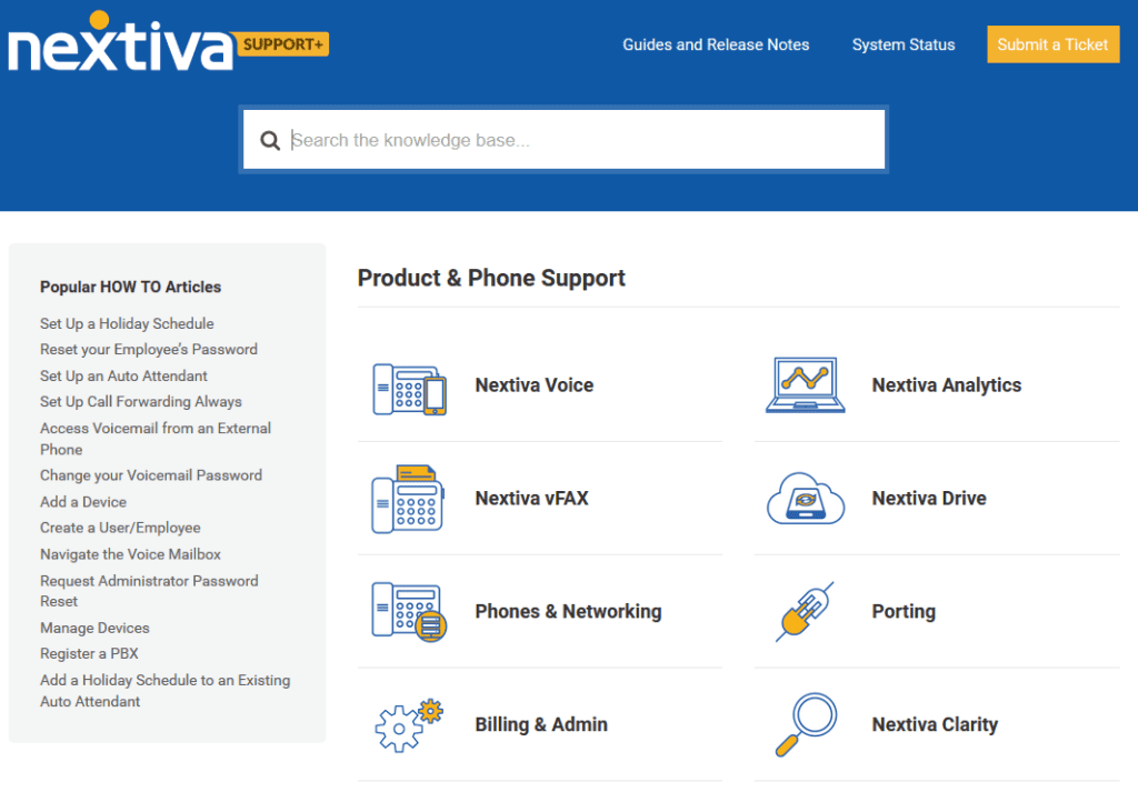 what phones does nextiva support
