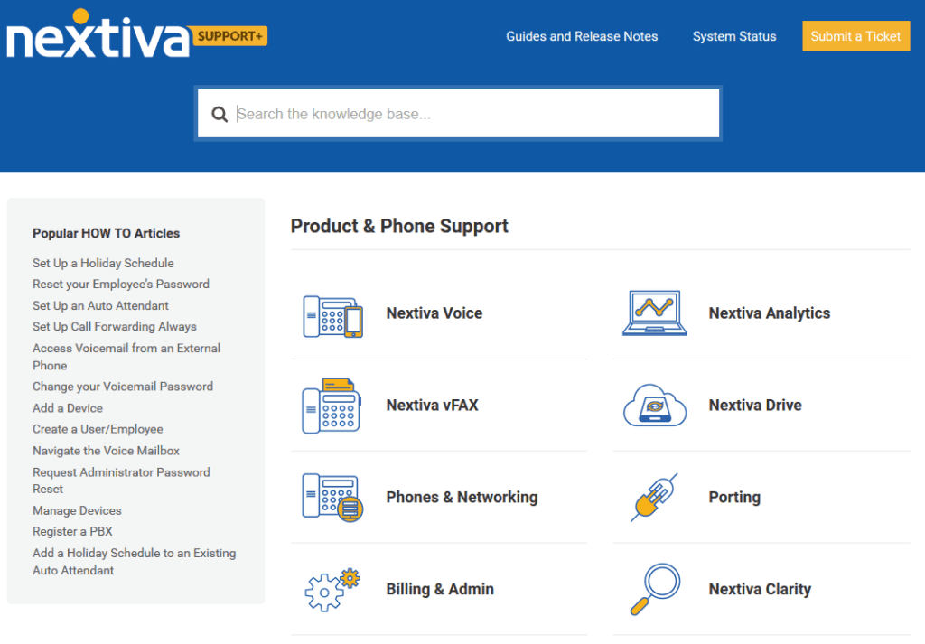 nextiva support login