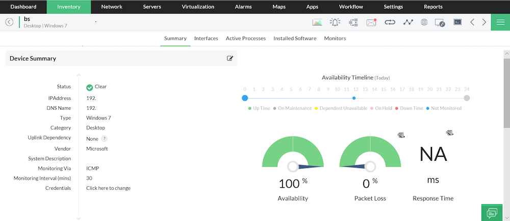 OpEngine Monitoring