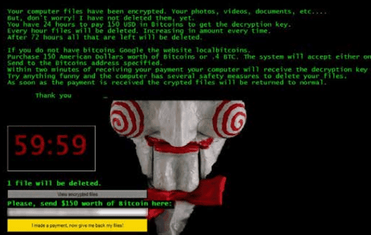 Ransomware Screenshot