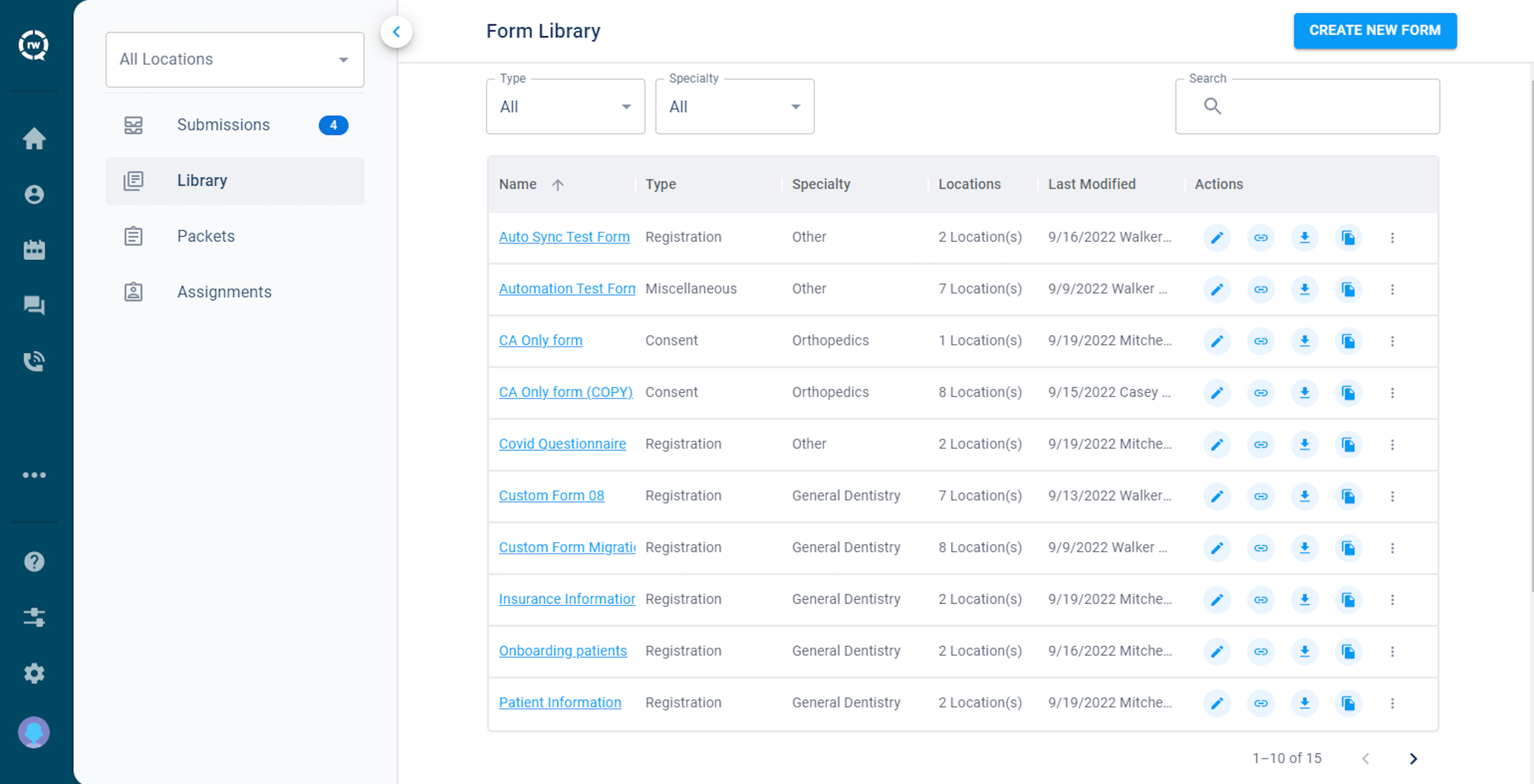 revenuewell forms