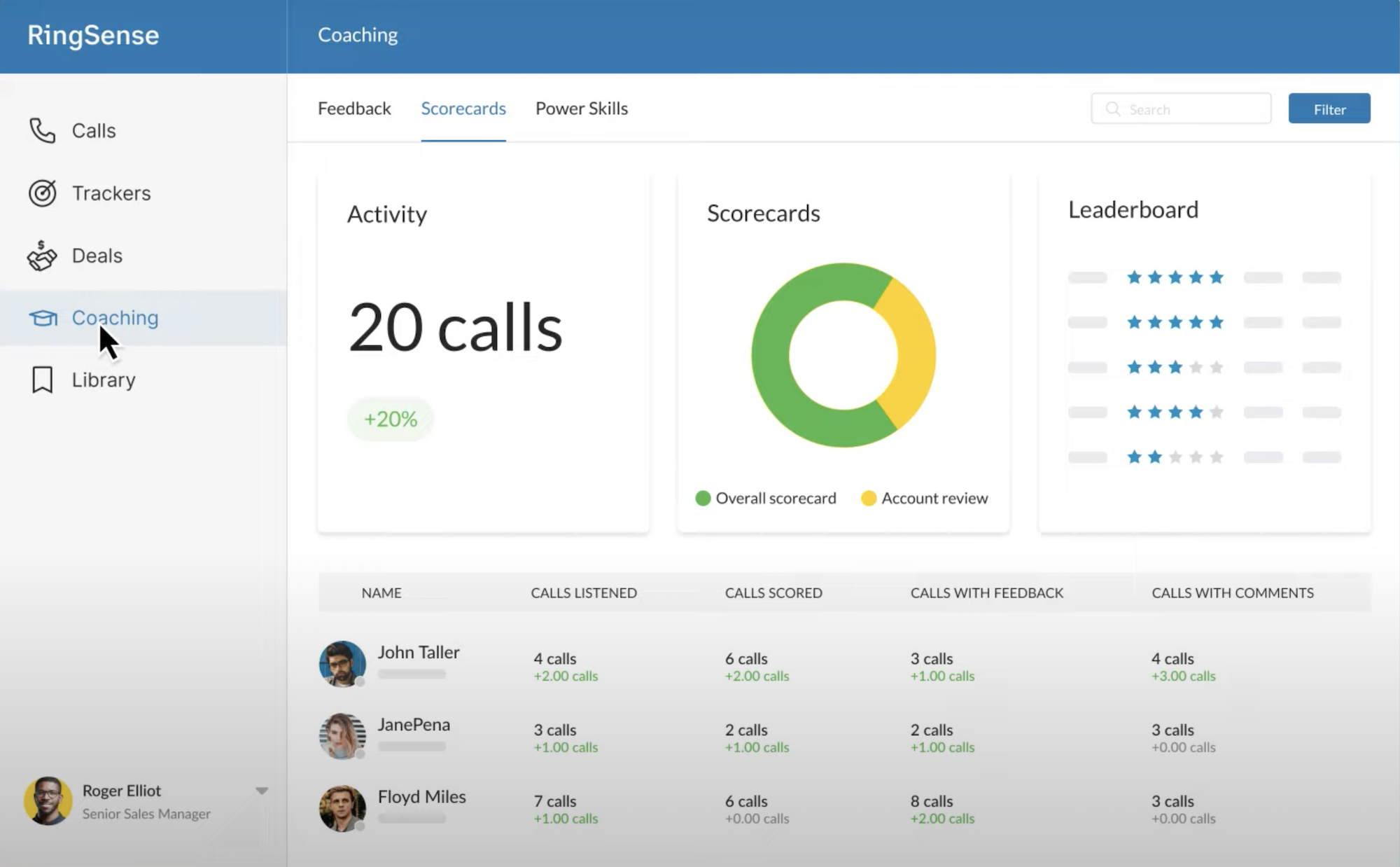 ringcentral ringsense coaching