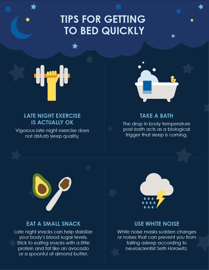 Tips to get to Sleep