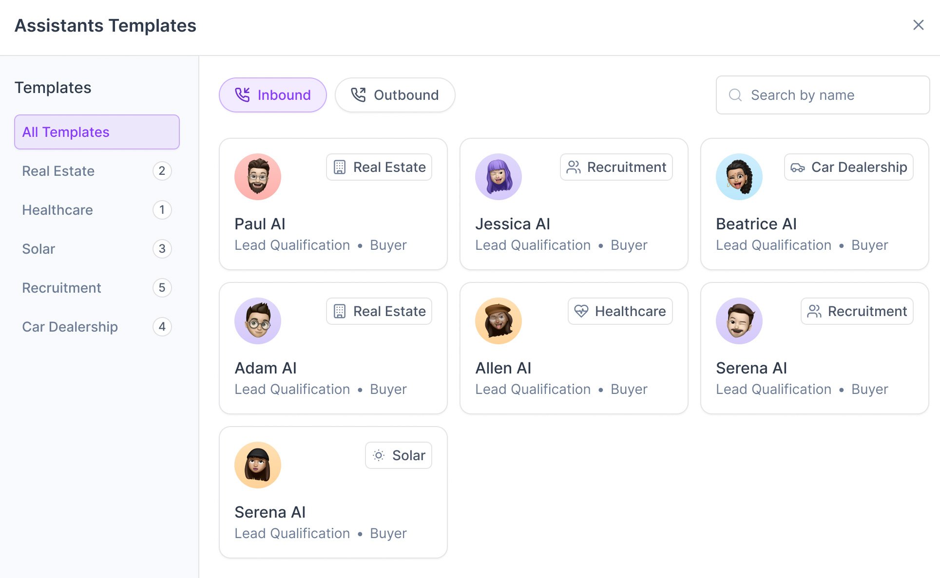 synthflow.ai receptionist