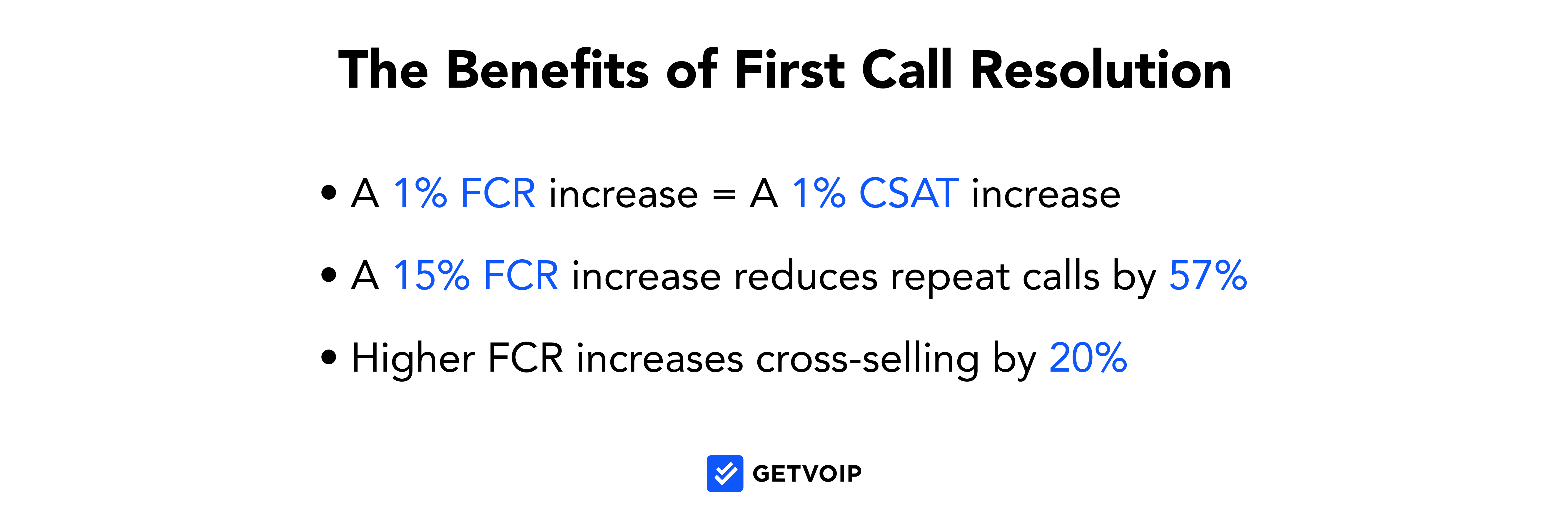 the benefits of first call resolution