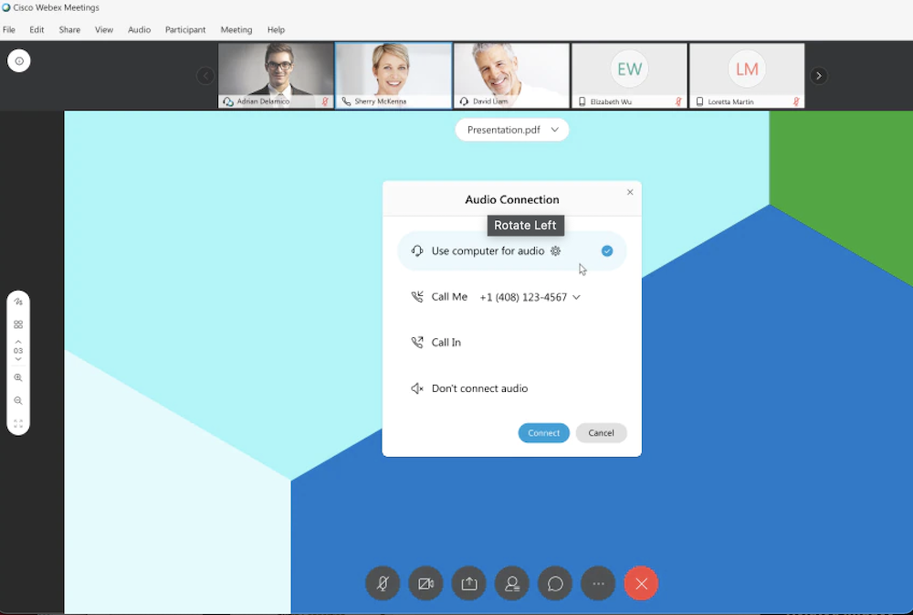 WebEx Conference Call