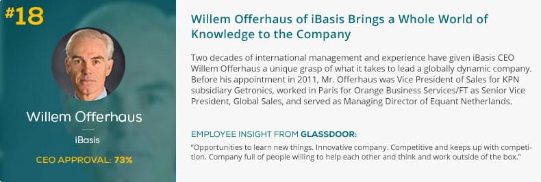Willem Offerhaus of iBasis Brings a Whole World of Knowledge to the Company 