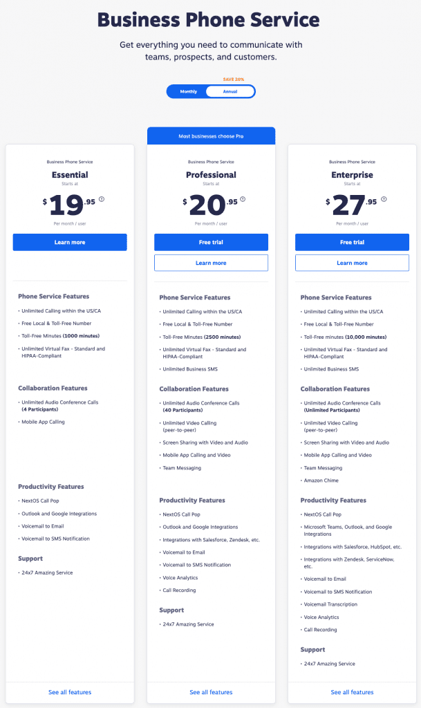 Nextiva Reviews from 2092 Users, Pricing & Plans Compared