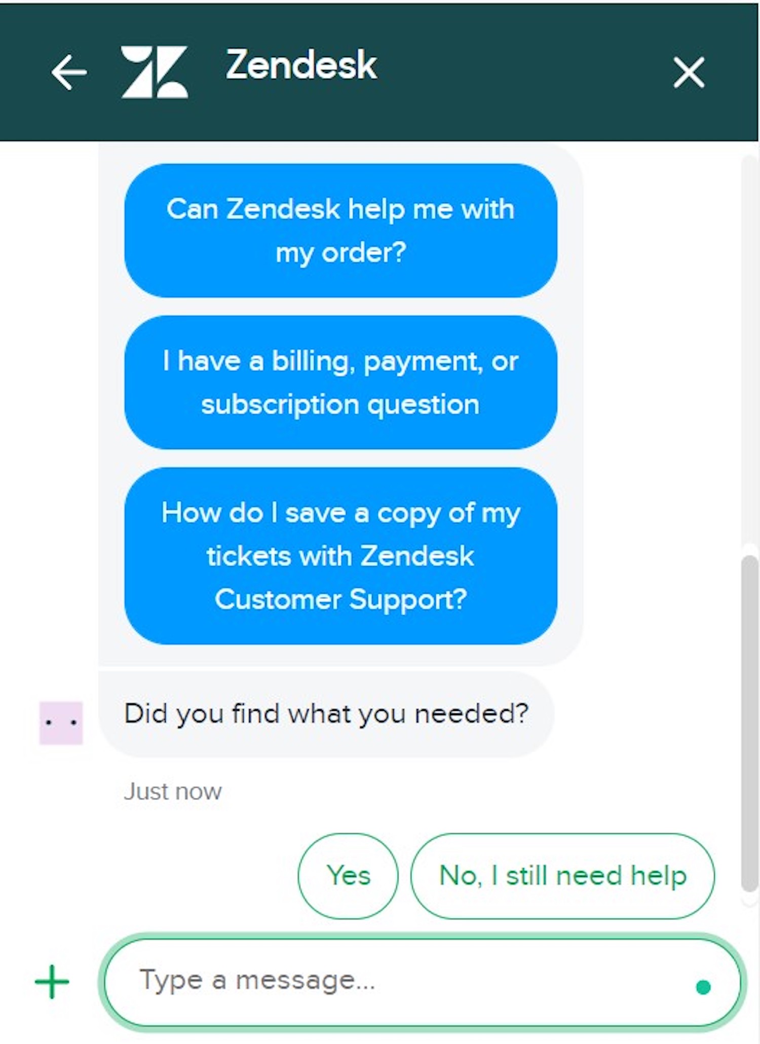 zendesk answer bot