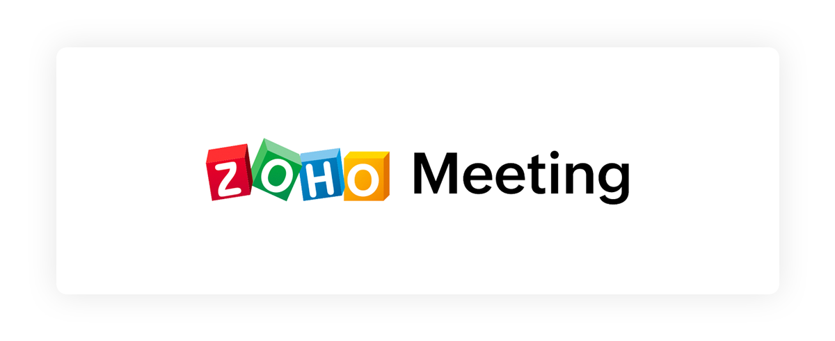 zoho meeting logo
