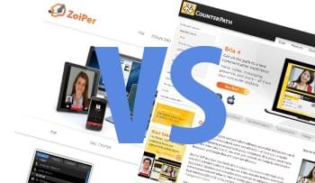 Zoiper vs Bria Softphone Comparison