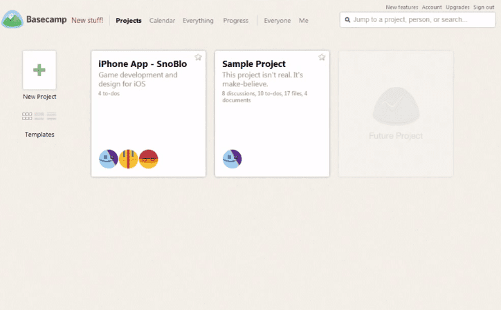 Basecamp Screenshot